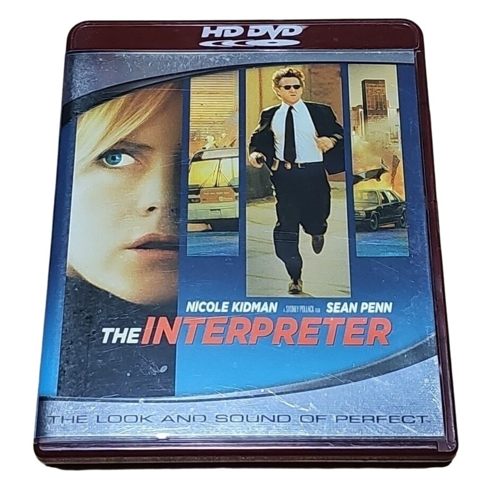 The Interpreter HD DVD Nicole Kidman Sean Penn‎ 2005 Political Thriller Movie